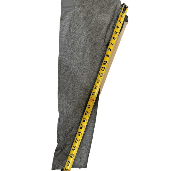 Mondetta Womens XL Grey Leggings High Rise Workout Pockets Athletic Yoga Pants - Picture 8 of 9